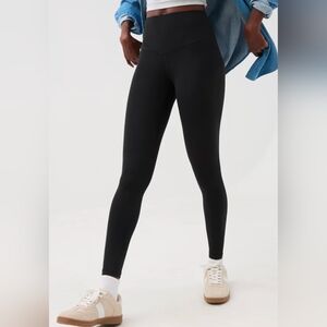 Offline By Aerie Black Real Me Xtra High Waisted Leggings